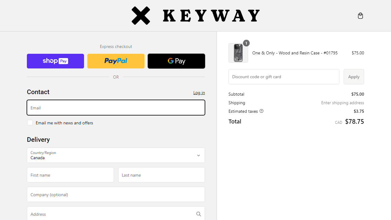 How to apply Keyway coupon code